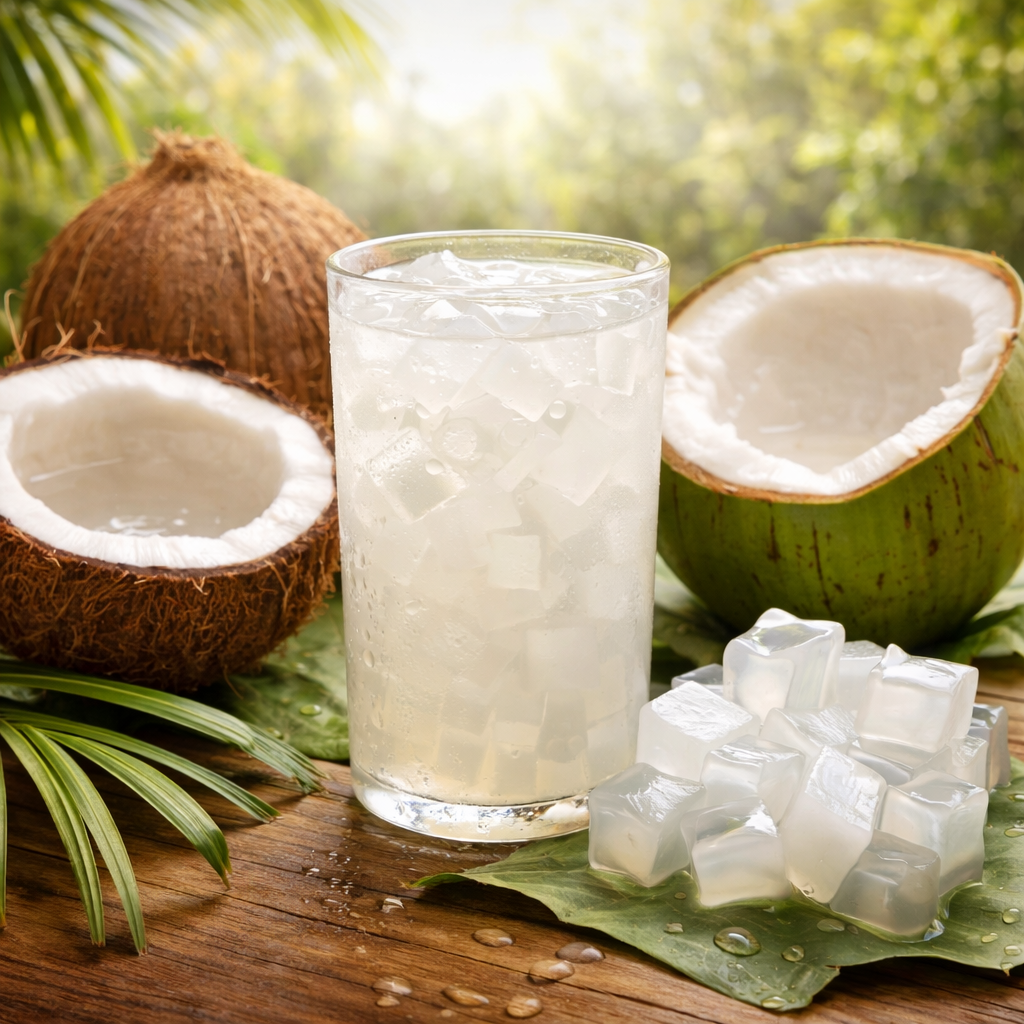 Bebidas naturales con nata de coco: frescura real, textura auténtica y beneficios funcionales